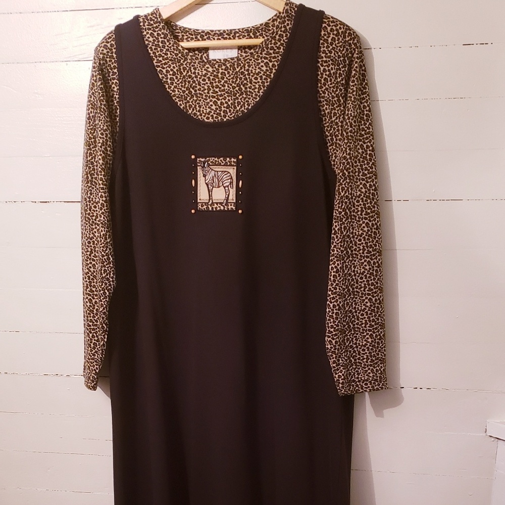 NWOT - Knit Maxi Dress   0013